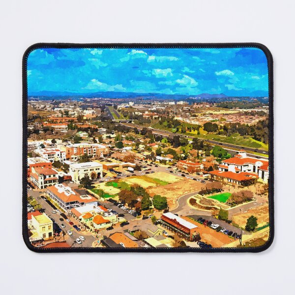 Item preview, Old Town Temecula, California - watercolor painting designed and sold by NickoPrints.