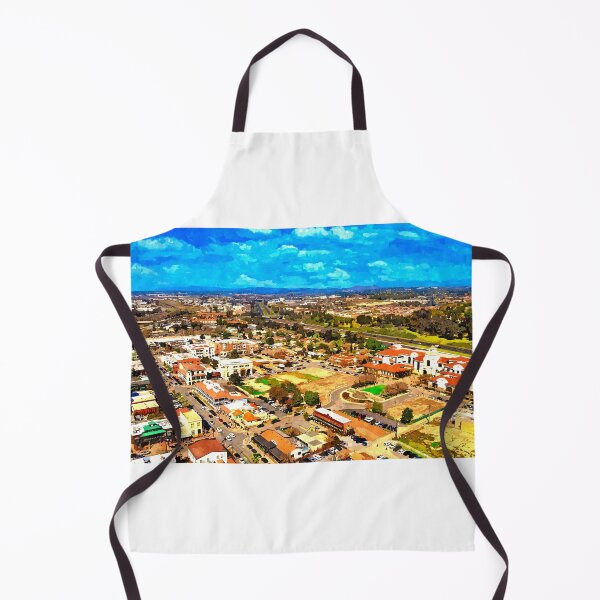 Item preview, Old Town Temecula, California - watercolor painting designed and sold by NickoPrints.