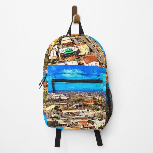 Item preview, Old Town Temecula, California - watercolor painting designed and sold by NickoPrints.
