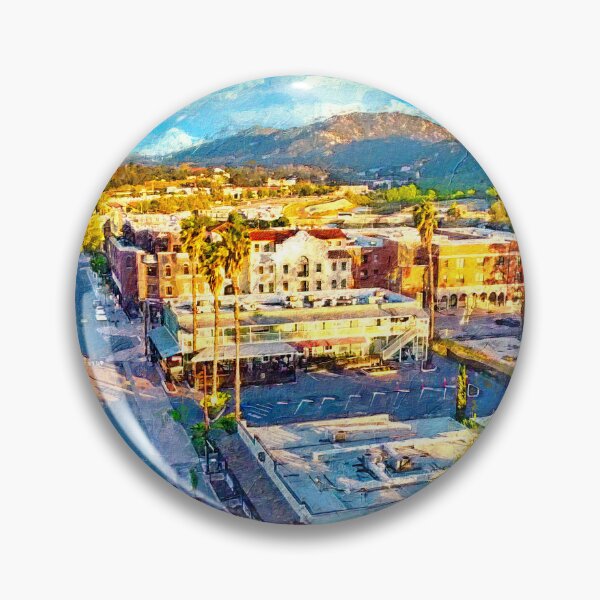 Artikelvorschau, Old Town Front Street, Temecula, Kalifornien - digitale Malerei entworfen und verkauft von NickoPrints.