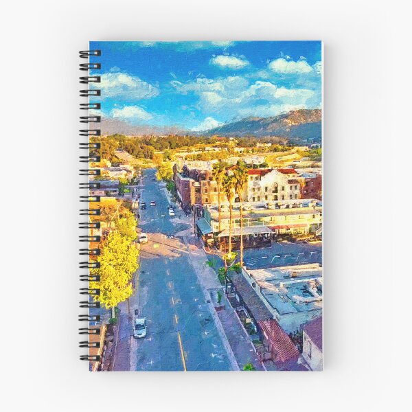 Item preview, Old Town Front Street, Temecula, California - digital painting designed and sold by NickoPrints.