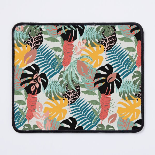Item preview, Colorful Jungle Leaves Pattern designed and sold by digoarpi.