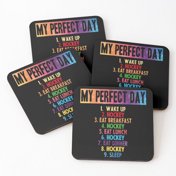 Item preview, My Perfect Hockey Day Essential T-Shirt designed and sold by madisonbau.