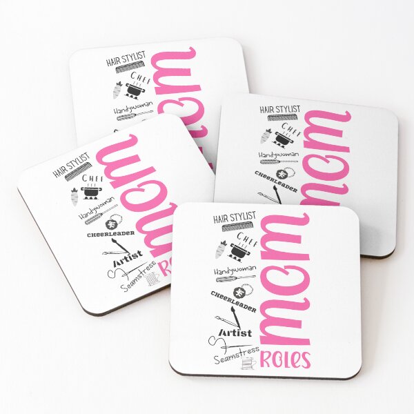 Item preview, Mom Roles - Pink designed and sold by SilkenDove.