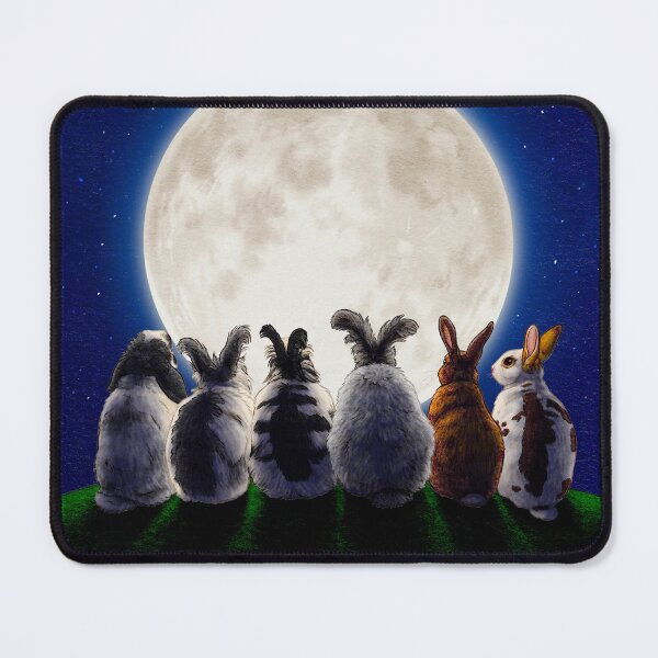 Item preview, moon rabbit designed and sold by Firlefanzzz.