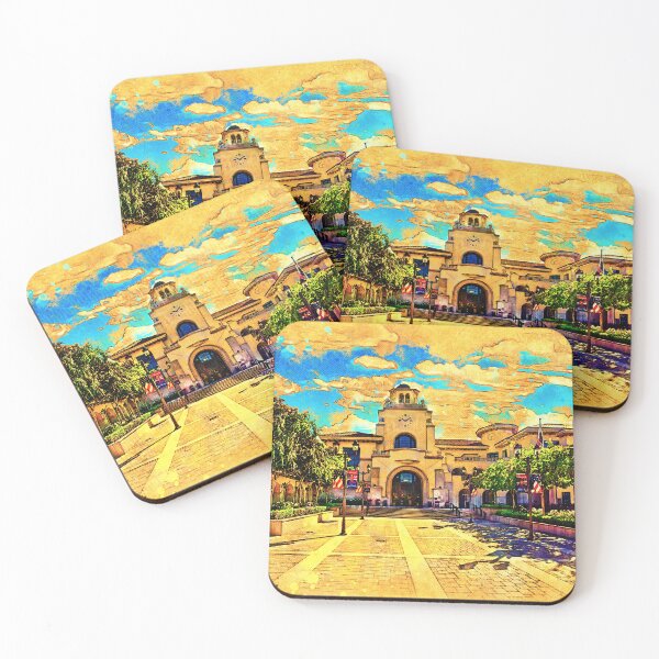 Item preview, Temecula City Hall - digital painting designed and sold by NickoPrints.