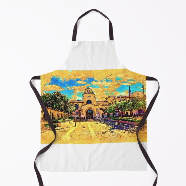 Item preview, Temecula City Hall - digital painting designed and sold by NickoPrints.