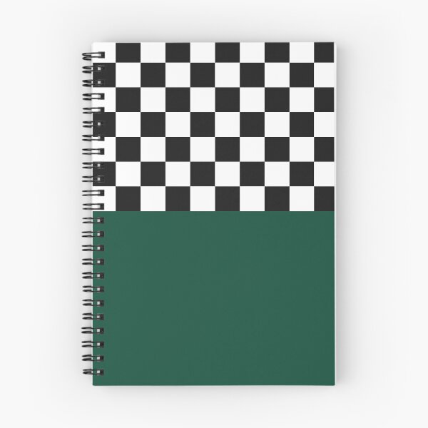 Item preview, Classic Black and White Chess Board Half Green Pattern designed and sold by SoccaTamam.