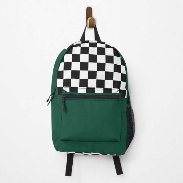 Item preview, Classic Black and White Chess Board Half Green Pattern designed and sold by SoccaTamam.