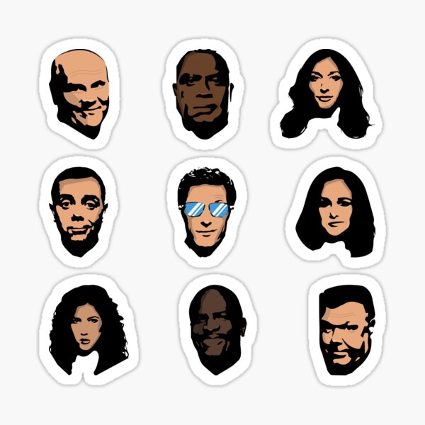 Item preview, Brooklyn Nine Nine Characters designed and sold by Necronder.