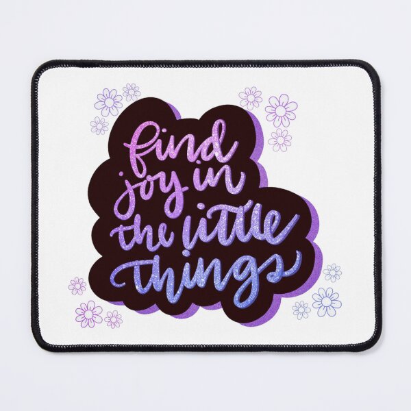Item preview, Find joy in little things designed and sold by Nilima Bano ⭐⭐⭐⭐.