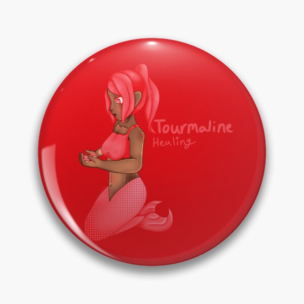 Item preview, Tourmaline Birthstone Mermaid designed and sold by pitrii-Petra.