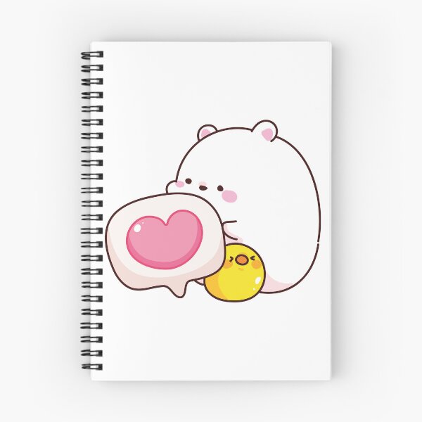 Item preview, Cute white bear with chick designed and sold by ReydaDesign.