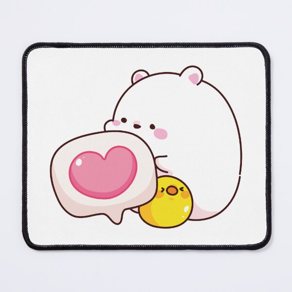 Item preview, Cute white bear with chick designed and sold by ReydaDesign.