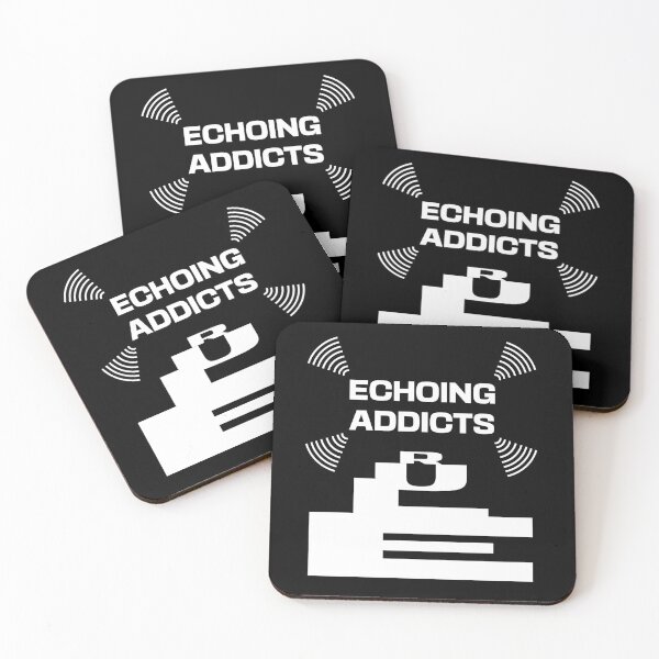Item preview, Echoing Addicts Rule designed and sold by Apikoedesign.