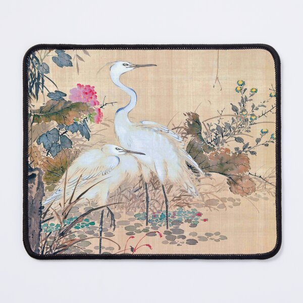 Item preview, Egrets, Peonies, and Willows (Restored Japanese Artwork) designed and sold by PromoteProgress.