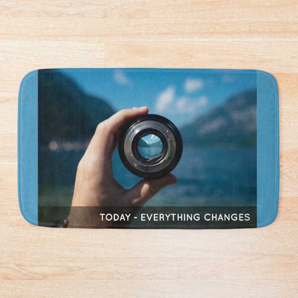 Item preview, Today Everything changes  - start a new United Earth World order in your bedroom and Change the World  designed and sold by SpArtk.