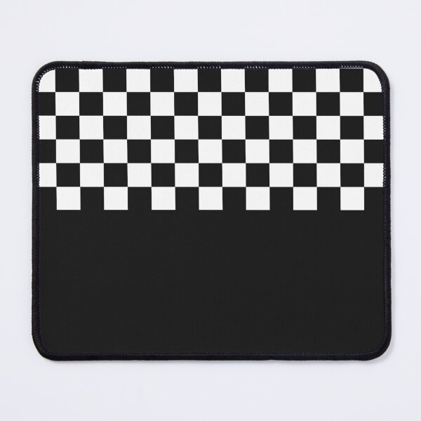 Item preview, Classic Black and White Chess Board Half Black Pattern designed and sold by SoccaTamam.
