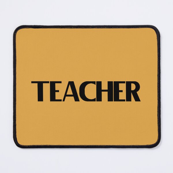 Item preview, Teacher - Bold Black Text designed and sold by Chubuter.