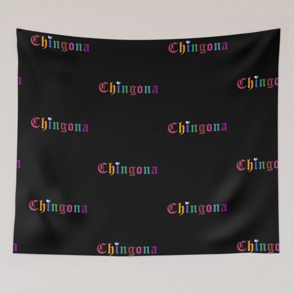 Item preview, Chingona Mexican Serape Latina AF designed and sold by Funny Shirts Matter.