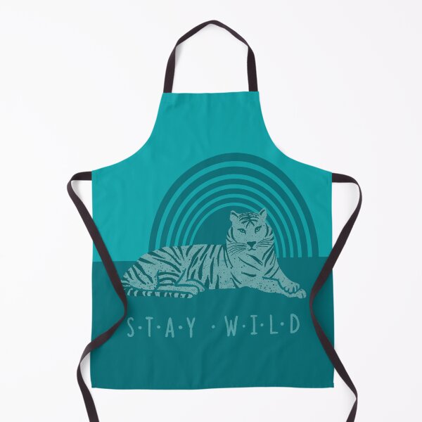 Item preview, Stay Wild | Viridian green Tiger designed and sold by CarolFreire.