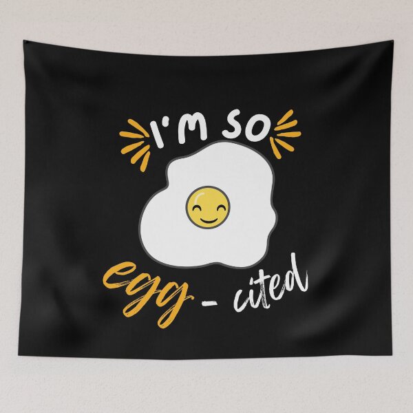 Item preview,   Let's Get Egg-cited designed and sold by BronikowskiART.