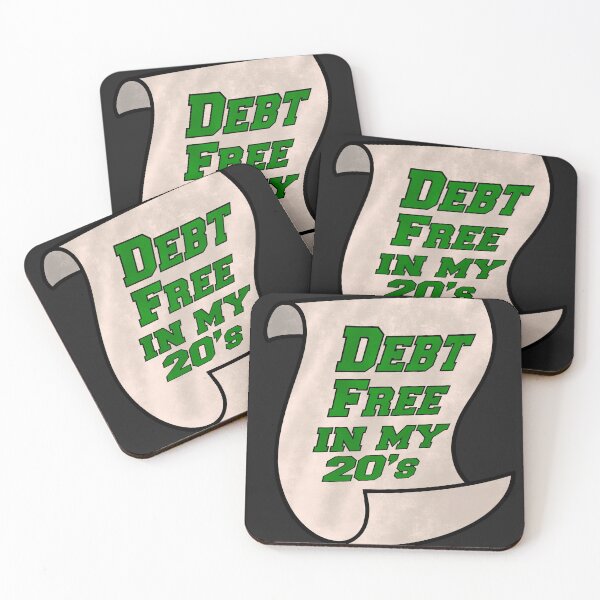 Item preview, Be Debt Free designed and sold by CreditPenguin.