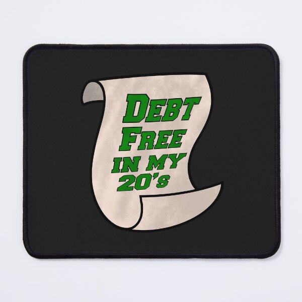 Item preview, Be Debt Free designed and sold by CreditPenguin.