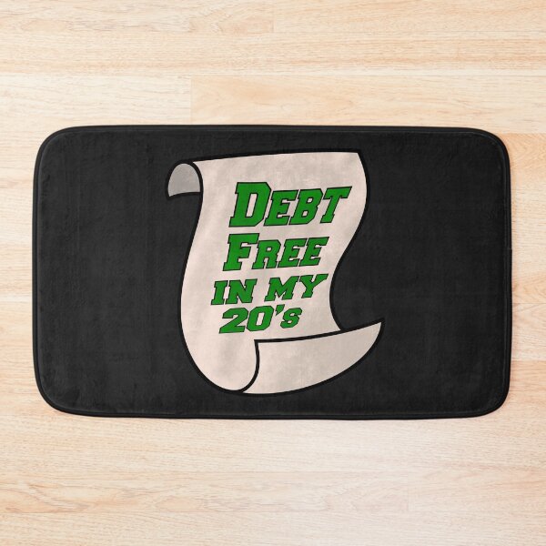 Item preview, Be Debt Free designed and sold by CreditPenguin.