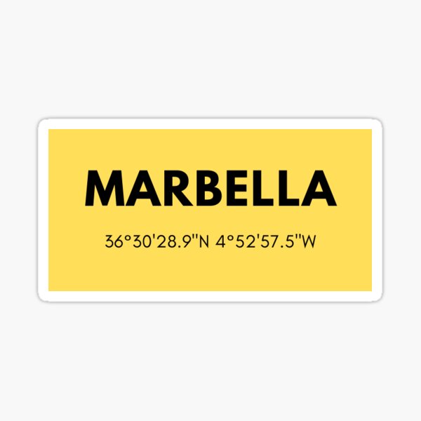 Marbella Gifts & Merchandise Redbubble