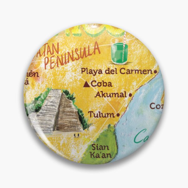 Item preview, Yucatán peninsula  designed and sold by Keny13.