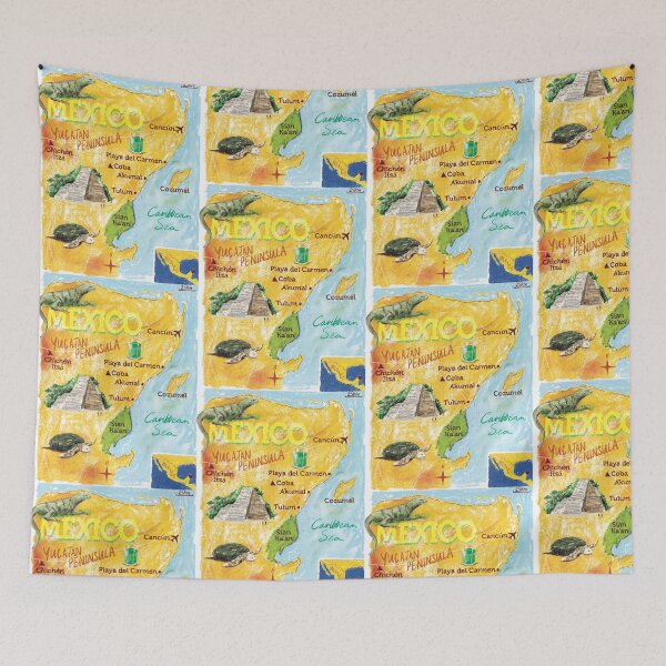 Item preview, Yucatán peninsula  designed and sold by Keny13.