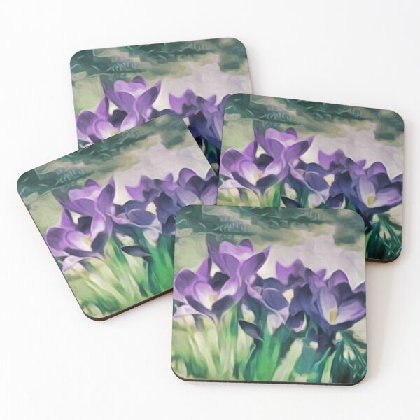 Item preview, Jardin du Violé II - Garden of Purple Series designed and sold by Susan Maxwell Schmidt.