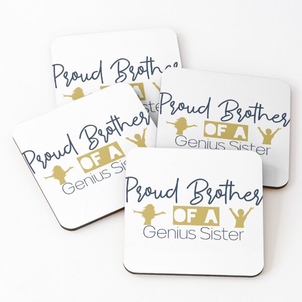 Item preview, Proud Brother of a genius sister designed and sold by Badrart.