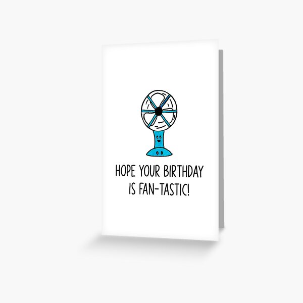 Vista previa del artículo con la obra «Juego de palabras de cumpleaños para fanáticos: ¡espero que tu cumpleaños sea fantástico!», diseñado y vendido por KarliesKardShop.