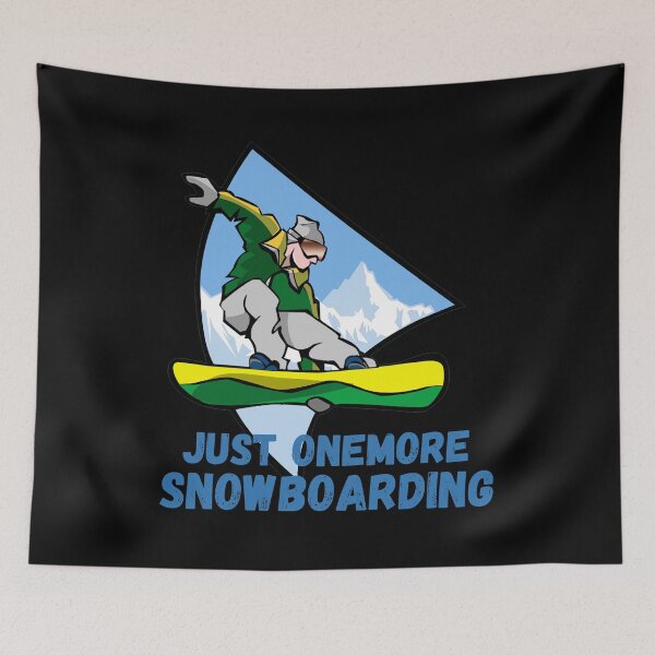 Item preview, Just Onemore Snowboarding designed and sold by designbuck.