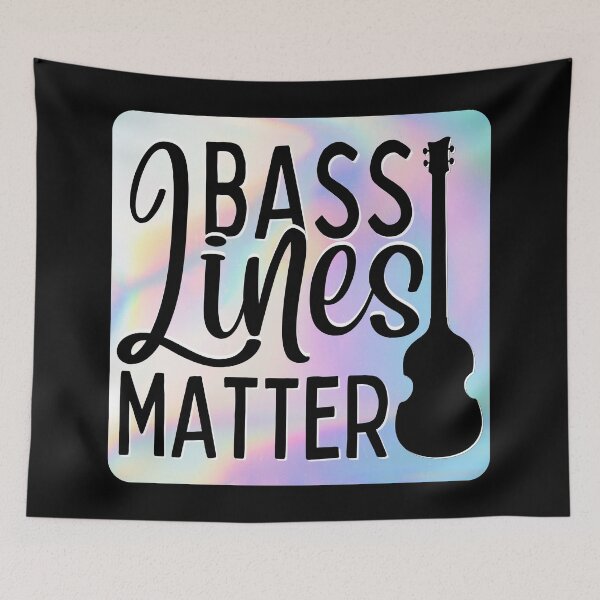 Item preview, Bass Lines Matter - Holo Violin Bass designed and sold by bloody-L.