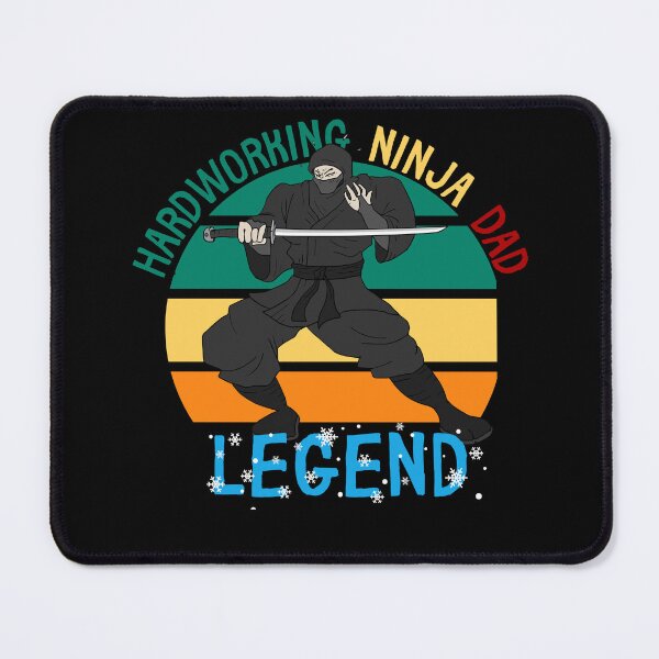 Item preview, Hardworking Ninja Dad - Day of the Ninja designed and sold by Macspayne.