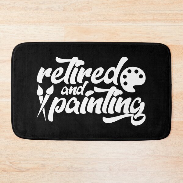 Item preview, Retired And Painting Palette And Brush Color Art designed and sold by Aleodor.