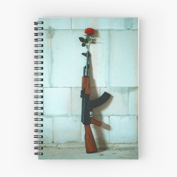 Item preview, Kalashnikov with rose. designed and sold by TadijasShop.