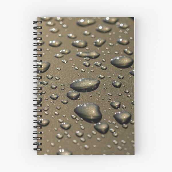 Item preview, Gotas de lluvia en la superficie reflectante designed and sold by digoarpi.