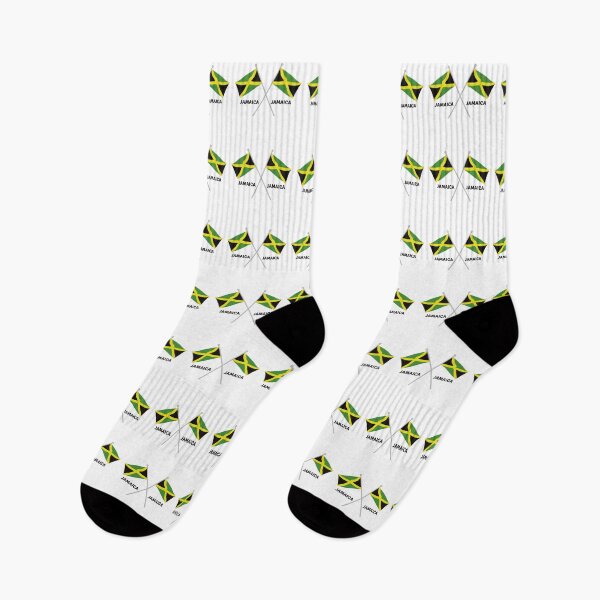 Item preview, Jamaica, Jamaica on two Jamaican flag.. designed and sold by keenikai.
