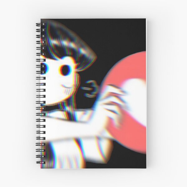 Item preview, Komi Cant Communicate - Heart React designed and sold by HaremuGacha.