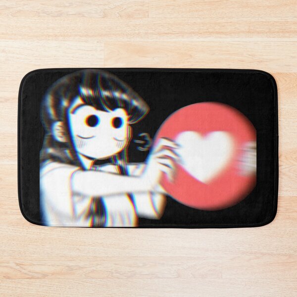 Item preview, Komi Cant Communicate - Heart React designed and sold by HaremuGacha.