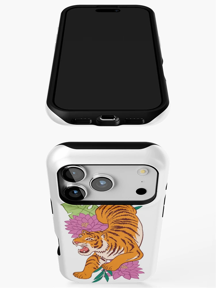 Thumbnail 3 of 4, iPhone Case, Tiger designed and sold by ReydaDesign.