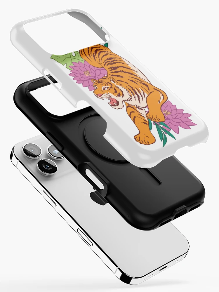 Thumbnail 2 of 4, iPhone Case, Tiger designed and sold by ReydaDesign.