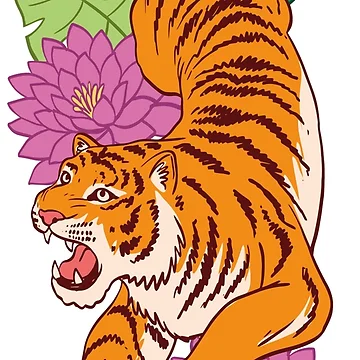 Artwork thumbnail, Tiger by ReydaDesign