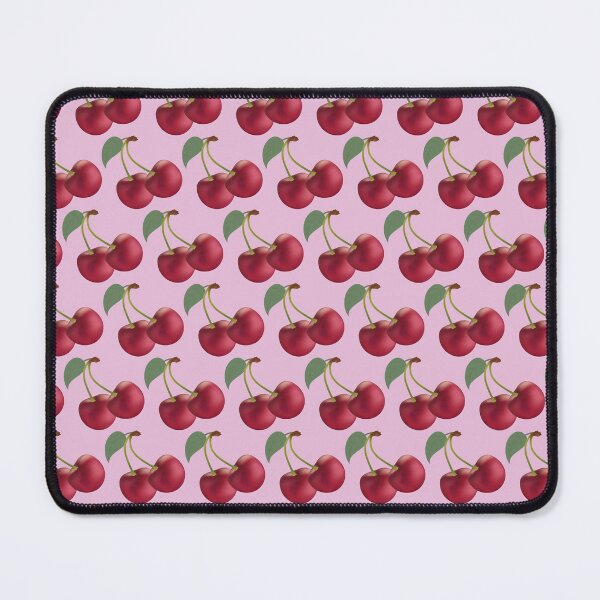 Item preview, Pattern of realistic red cherry fruits designed and sold by digoarpi.