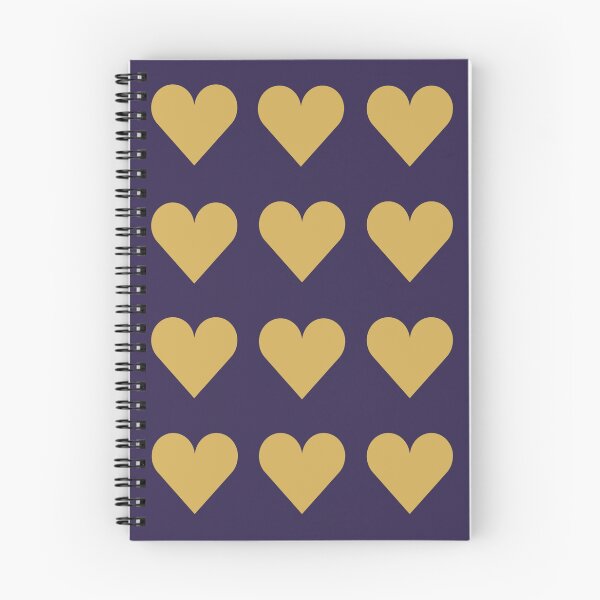 Item preview, Large GOLD and NAVY BLUE LOVE HEARTS designed and sold by RachelMacht.