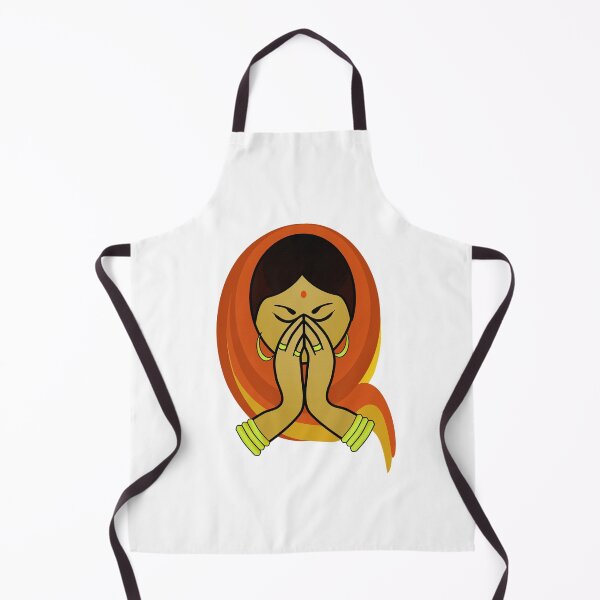 Item preview, Desi Lady Namaskar, Indian Women Power Essential T-Shirt designed and sold by Uday24.